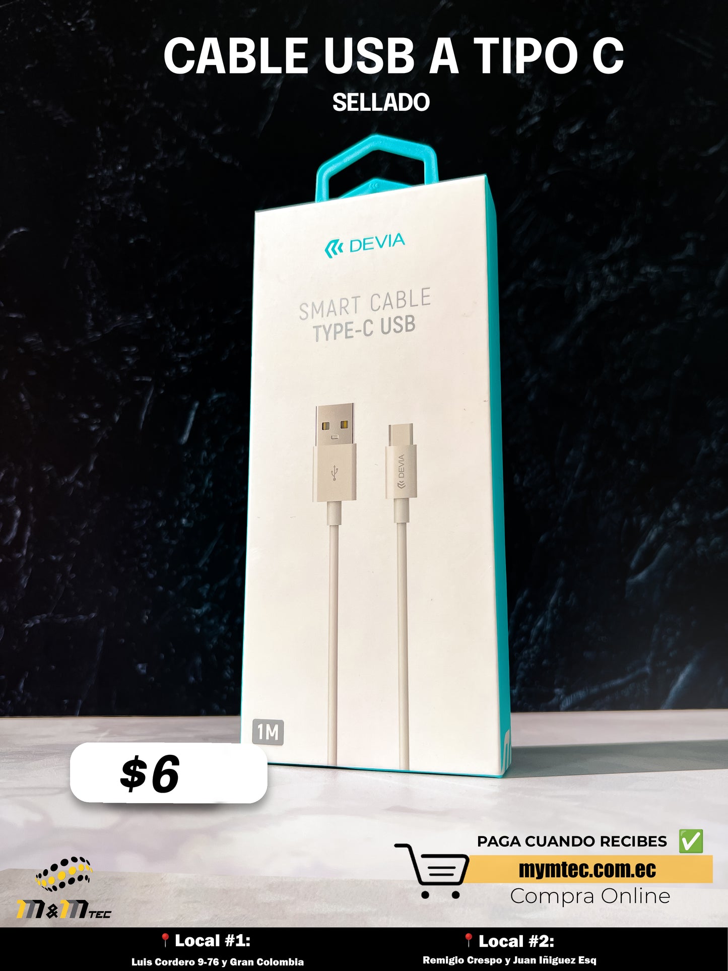 Cable USB a tipo C-Serie inteligente